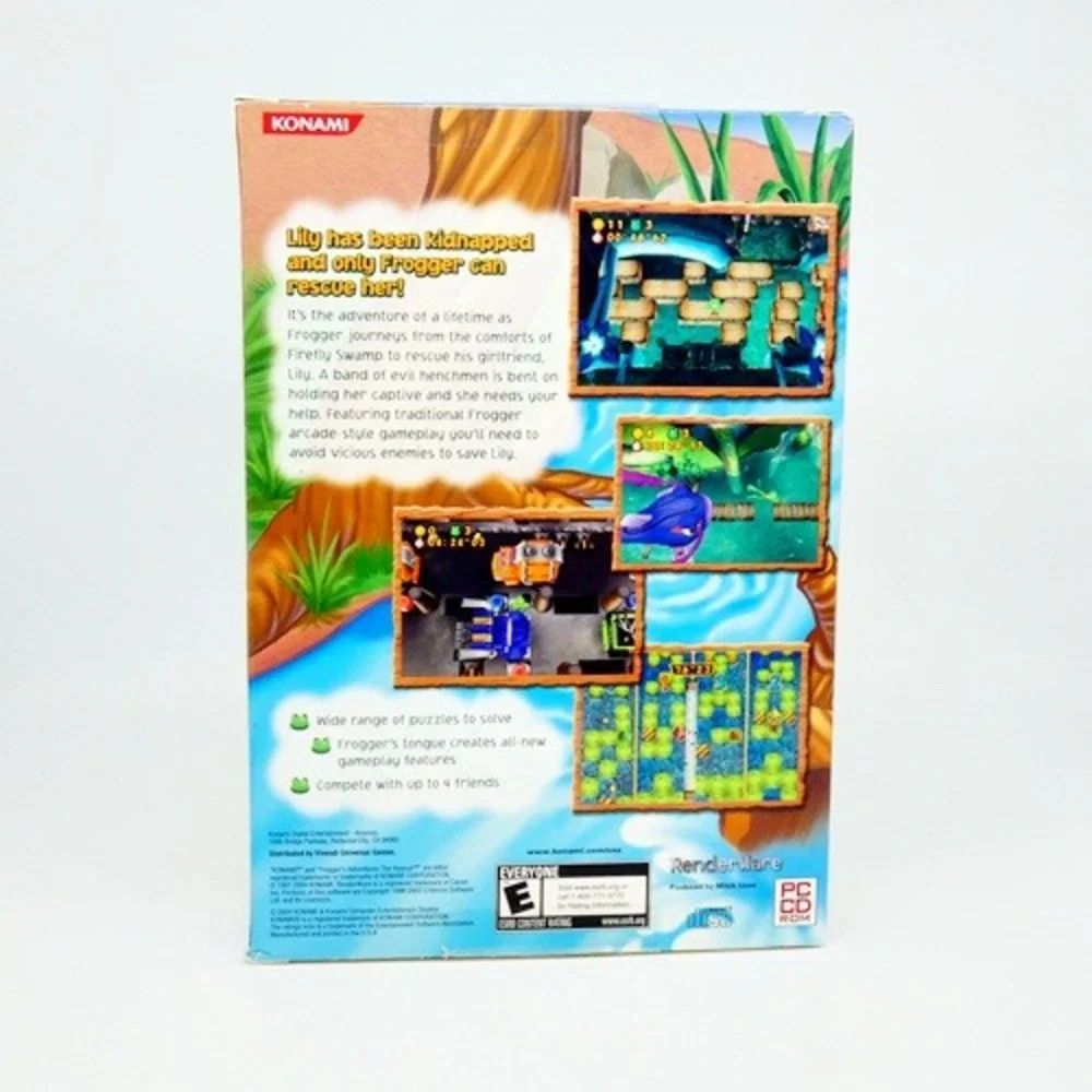 FROGGER'S ADVENTURES - THE RESCUE (PC CD-ROM, 2005, 2-Disc) - Brand NEW/SEALED